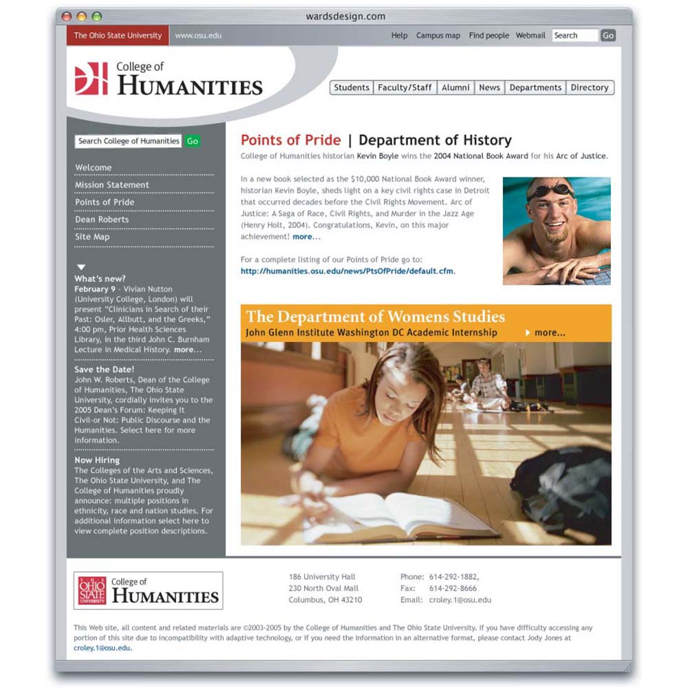 The Ohio State University College of Humanities